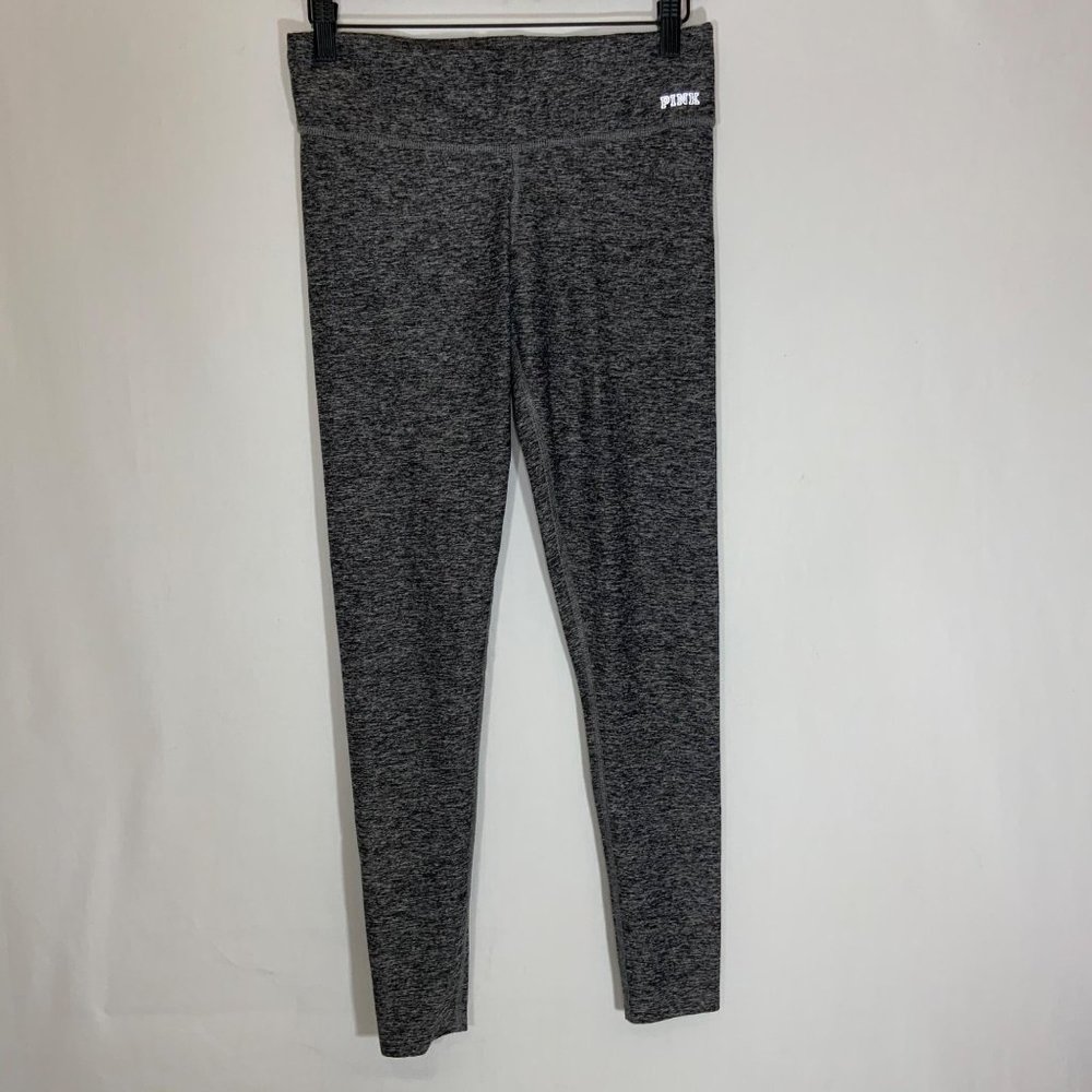 Pink Small Grey Yoga Leggings